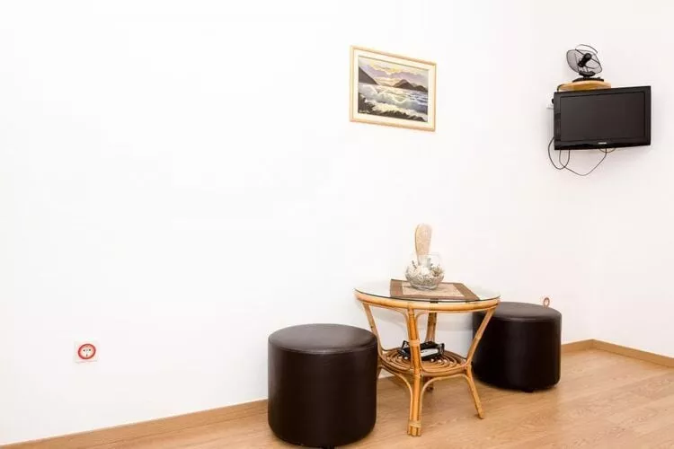 Villa Barbara - Comfort Studio with Terrace and Sea View (br. 1)-Living room