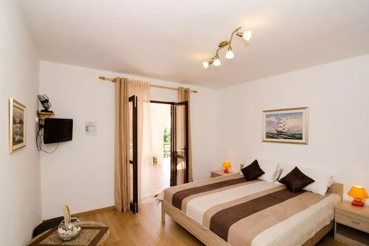 Villa Barbara - Comfort Studio with Terrace and Sea View (br. 1)-Living room
