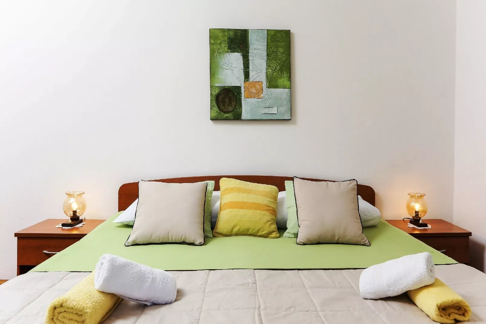 Villa Lina - Five Bedroom Villa with Terrace and Sea View-Schlafzimmer