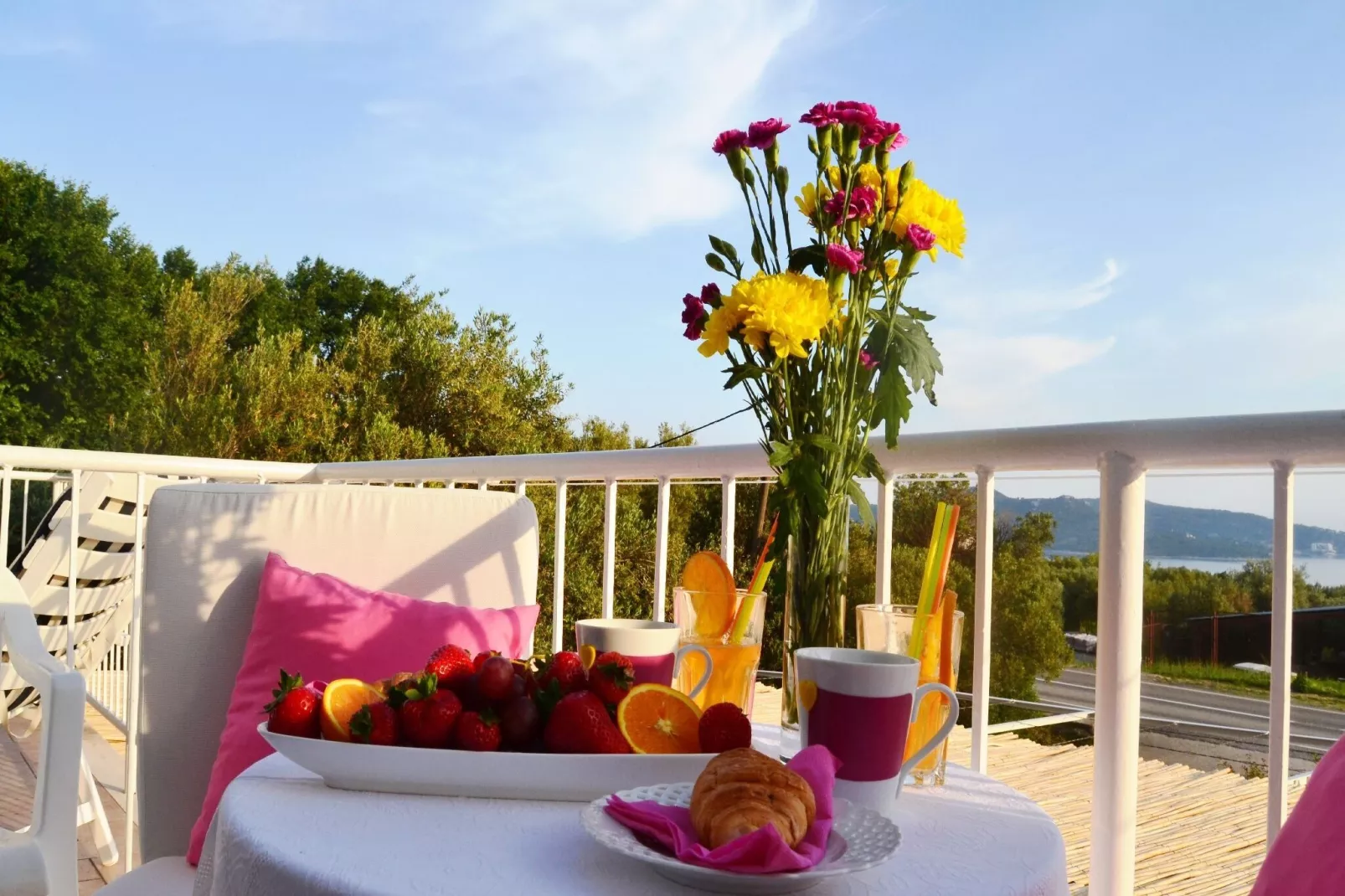 Villa Lina - Five Bedroom Villa with Terrace and Sea View-Terrasse
