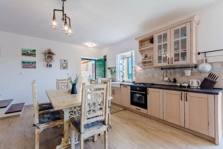 Holiday Home Rustic - Two Bedroom Holiday Home with Private Pool-Kitchen