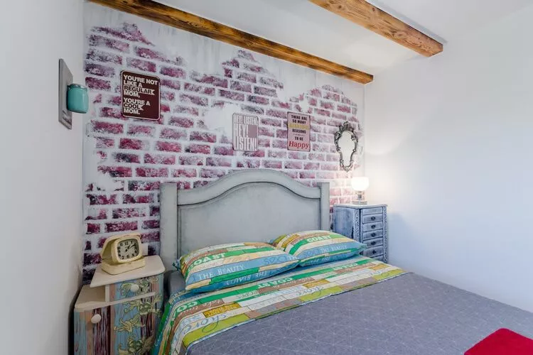 Holiday Home Rustic - Two Bedroom Holiday Home with Private Pool-Bedroom
