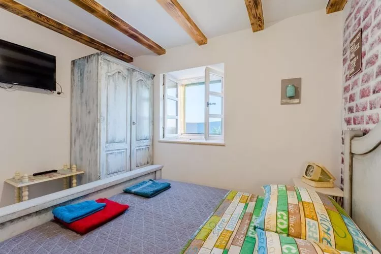 Holiday Home Rustic - Two Bedroom Holiday Home with Private Pool-Bedroom