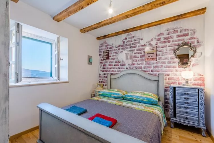 Holiday Home Rustic - Two Bedroom Holiday Home with Private Pool-Bedroom