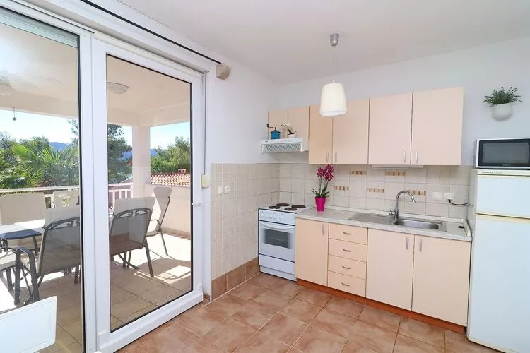 Apartments Mediterranean House - Two Bedroom Apartment with Terrace and Sea View-Cuisine