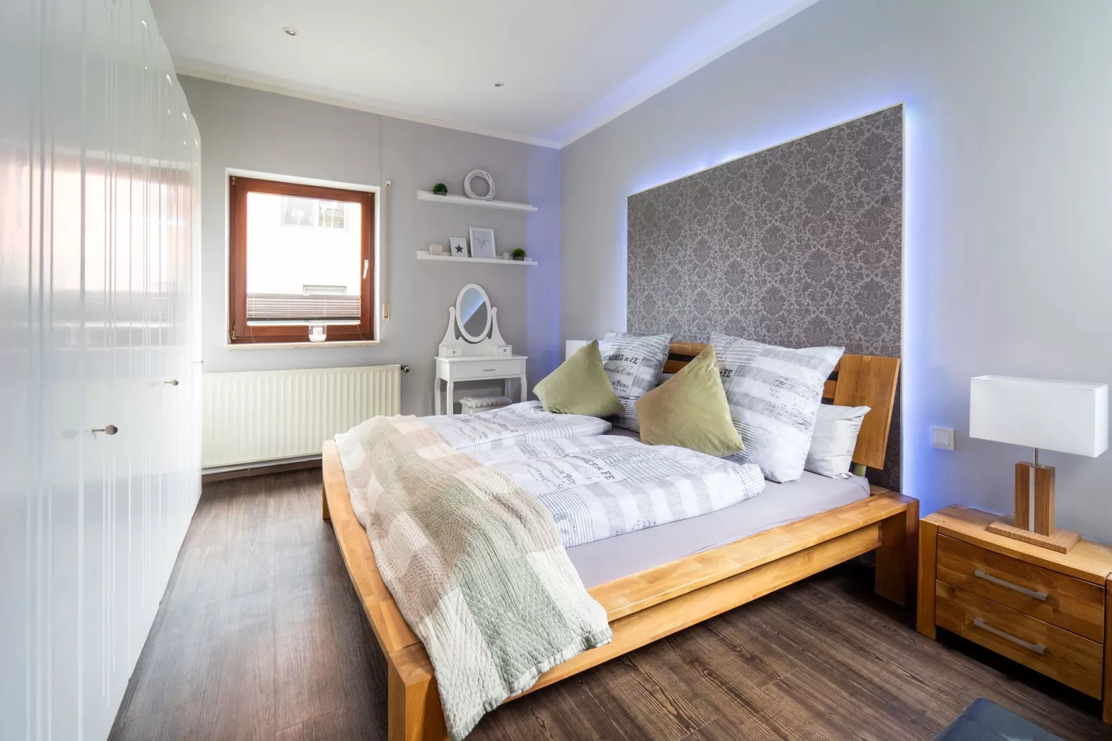 Modern holiday flat with pool in the Harz-Bedroom