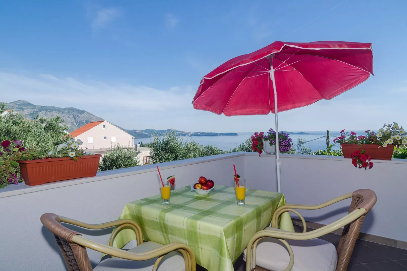 Leo's Room - Double Room with Balcony and Sea View-Terrace balcony