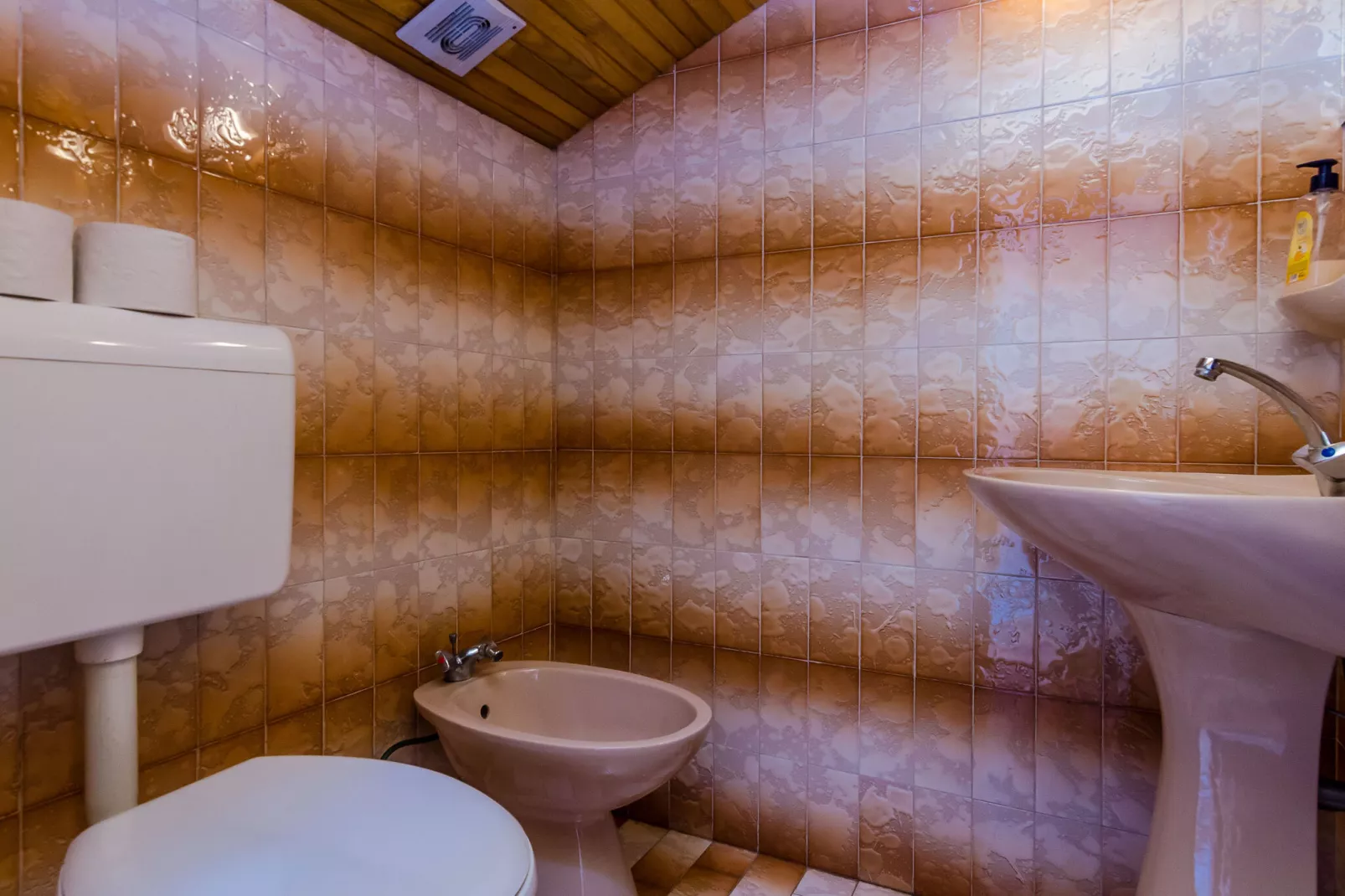 Apartment and Room Cicko - One Bedroom Apartment with Terrace and Sea View (Attic)-Bathroom