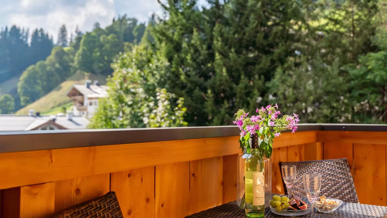 Reiterblick Ski in - Ski Out-Terrassenbalkon