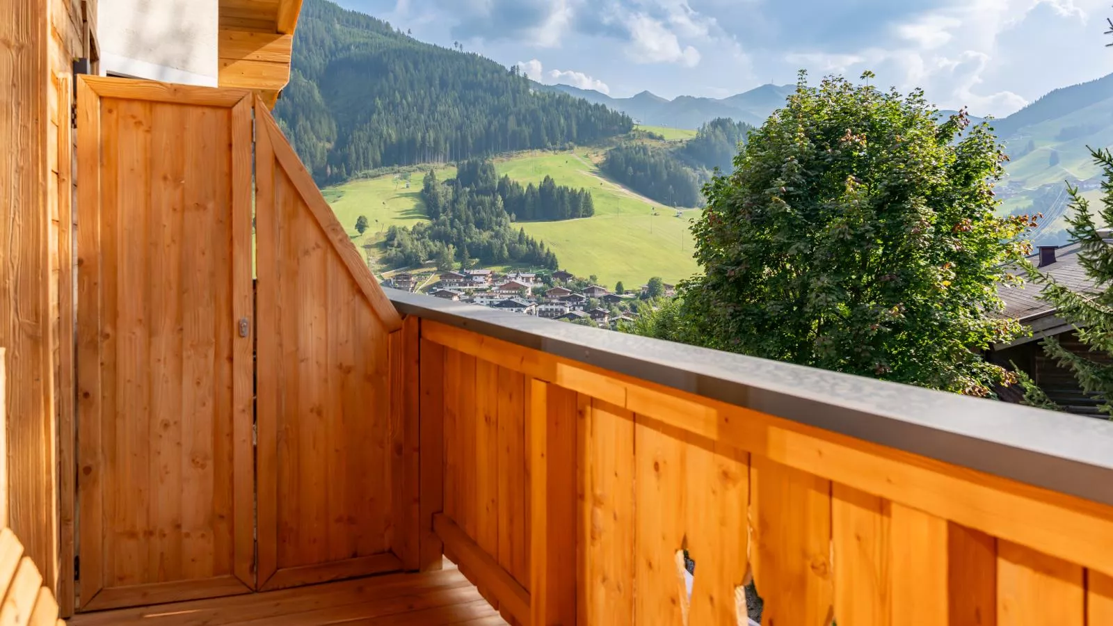 Reiterblick Ski in - Ski Out-Terrassenbalkon
