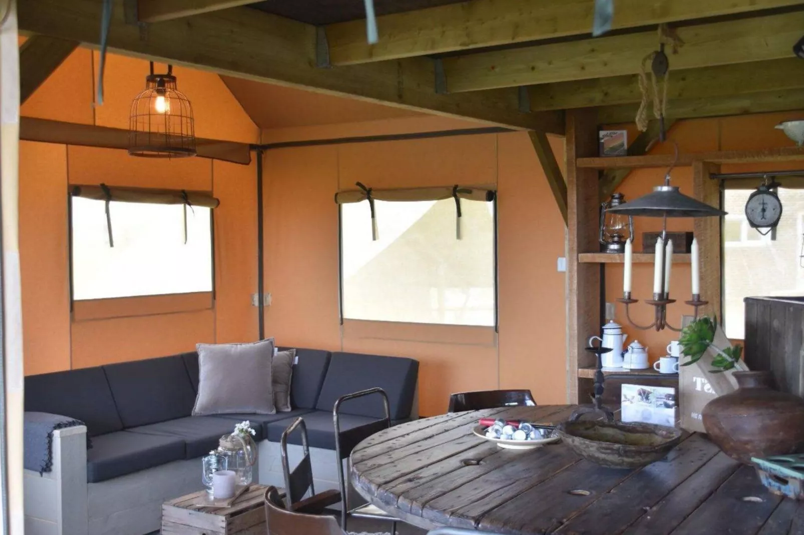 Beach Lodge Groot - Duynpark-Living room