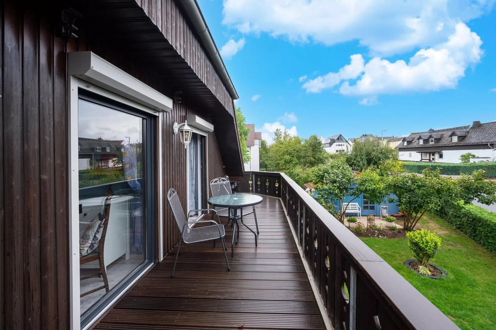 Ferienwohnung zum Zaubergarten-Terrace balcony