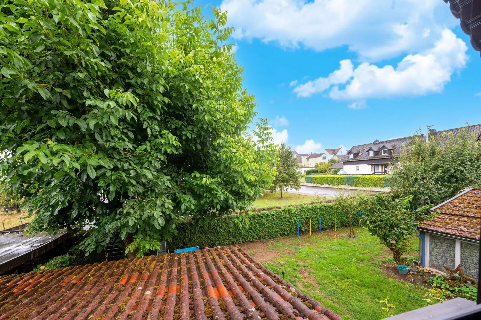 Ferienwohnung zum Zaubergarten-View summer