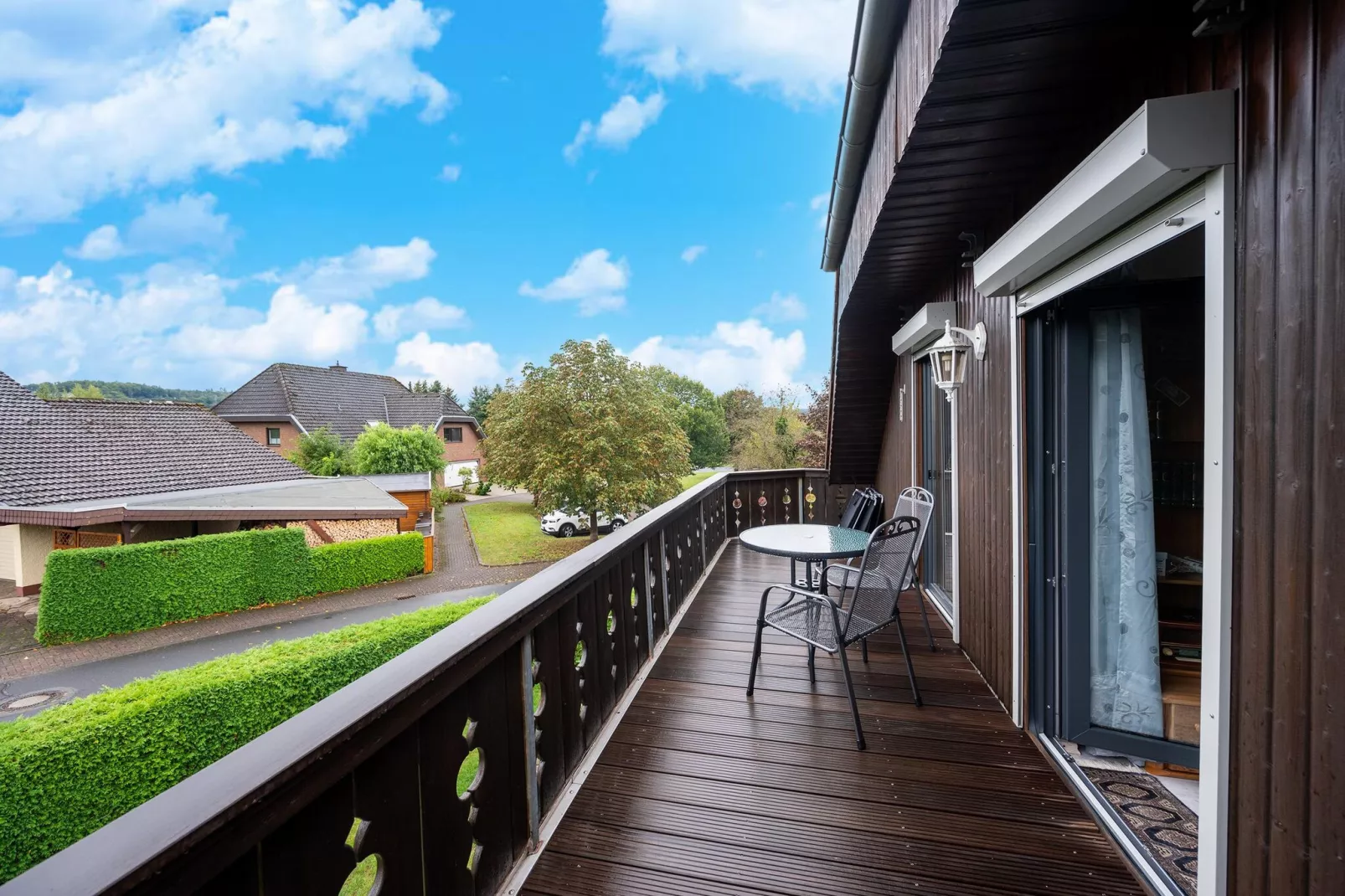 Ferienwohnung zum Zaubergarten-Terrace balcony