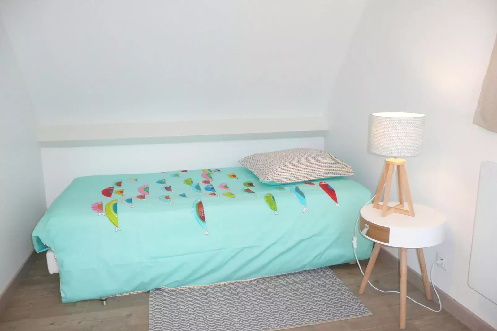Ferienhaus mit Panorama-Meerblick Plonévez-Porzay-Schlafzimmer