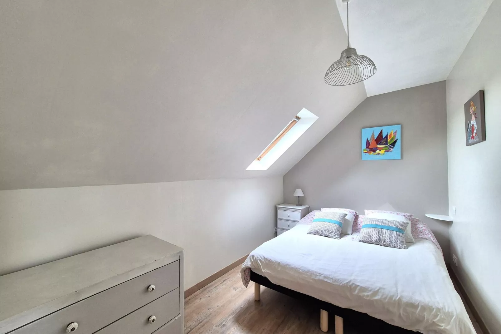 Maison de pêcheur Plougoulm-Bedroom