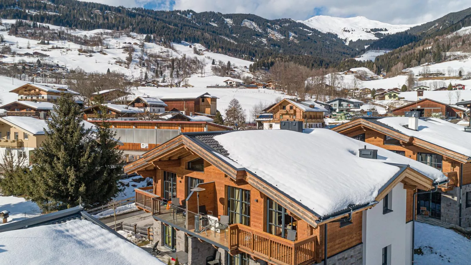 Green Garden Lodge A1-Extérieur hiver