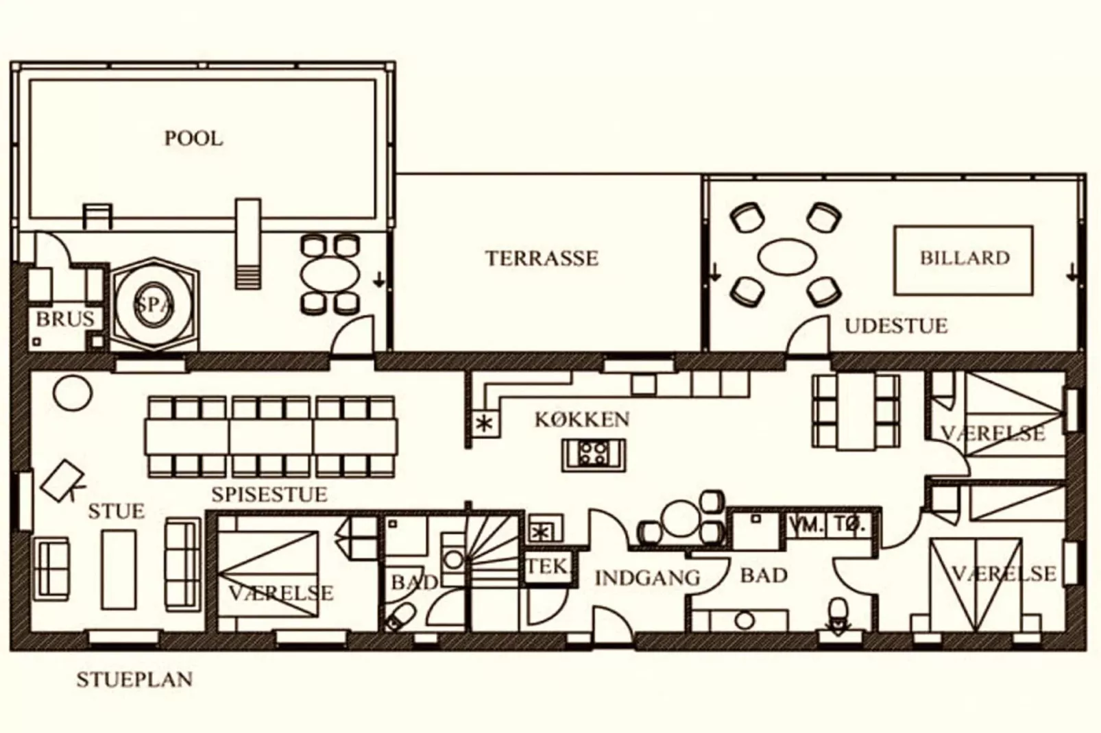 4 star holiday home in Karup J-Indoor