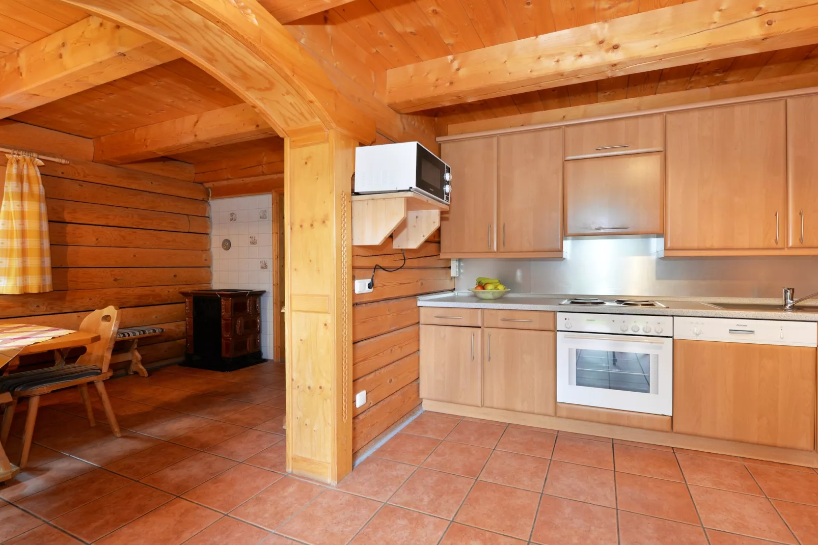 Schönes Holzhaus Arberblick-Küche