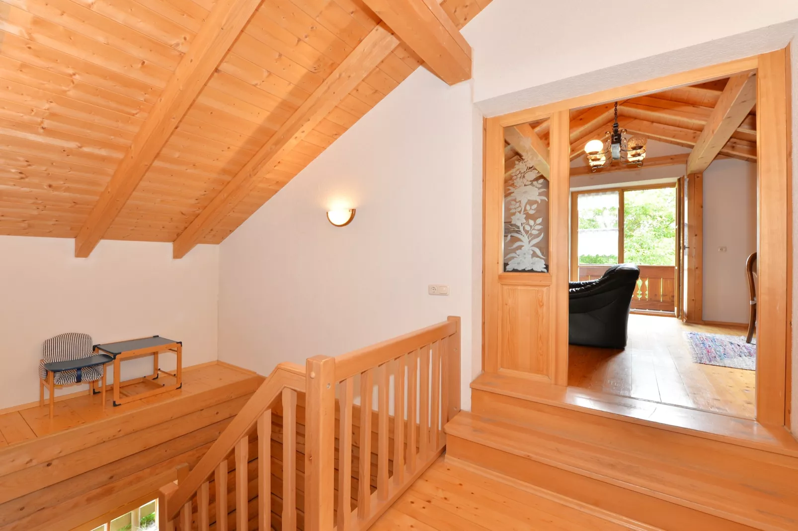 Schönes Holzhaus Arberblick-Flur
