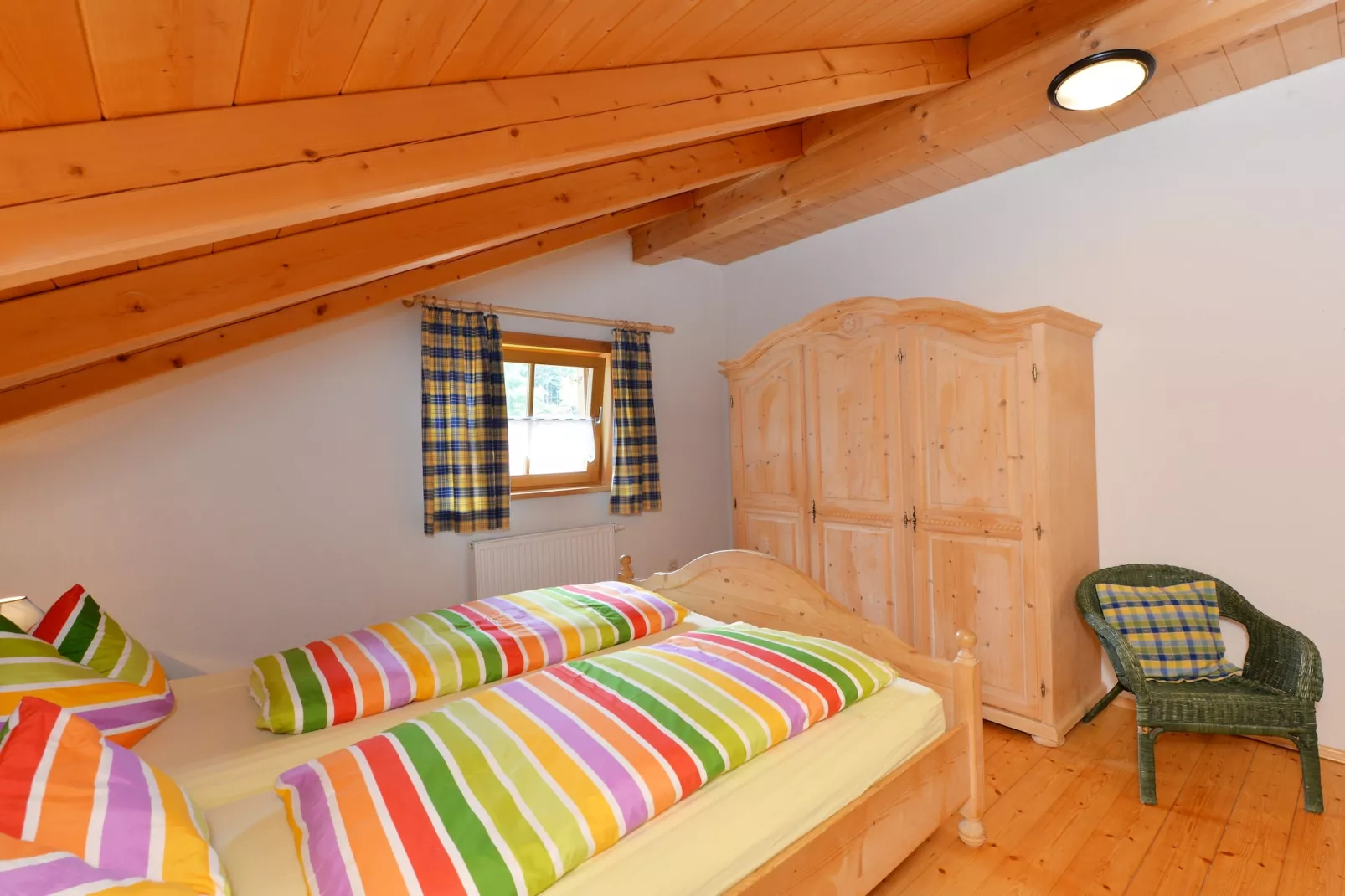 Schönes Holzhaus Arberblick-Schlafzimmer