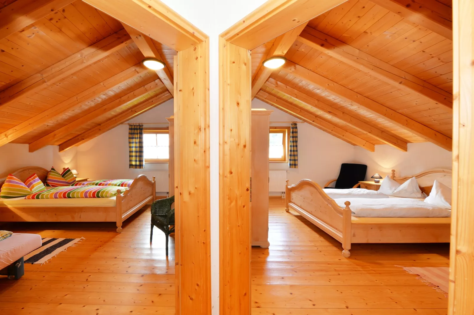 Schönes Holzhaus Arberblick-Schlafzimmer