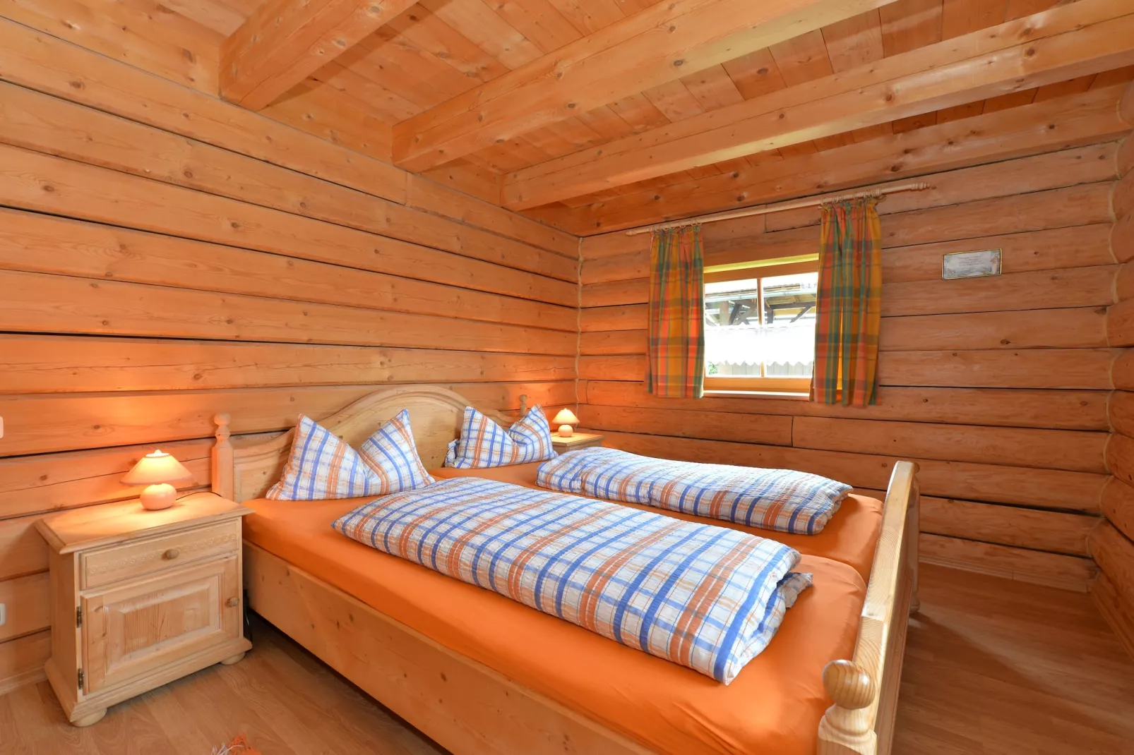 Schönes Holzhaus Arberblick-Schlafzimmer