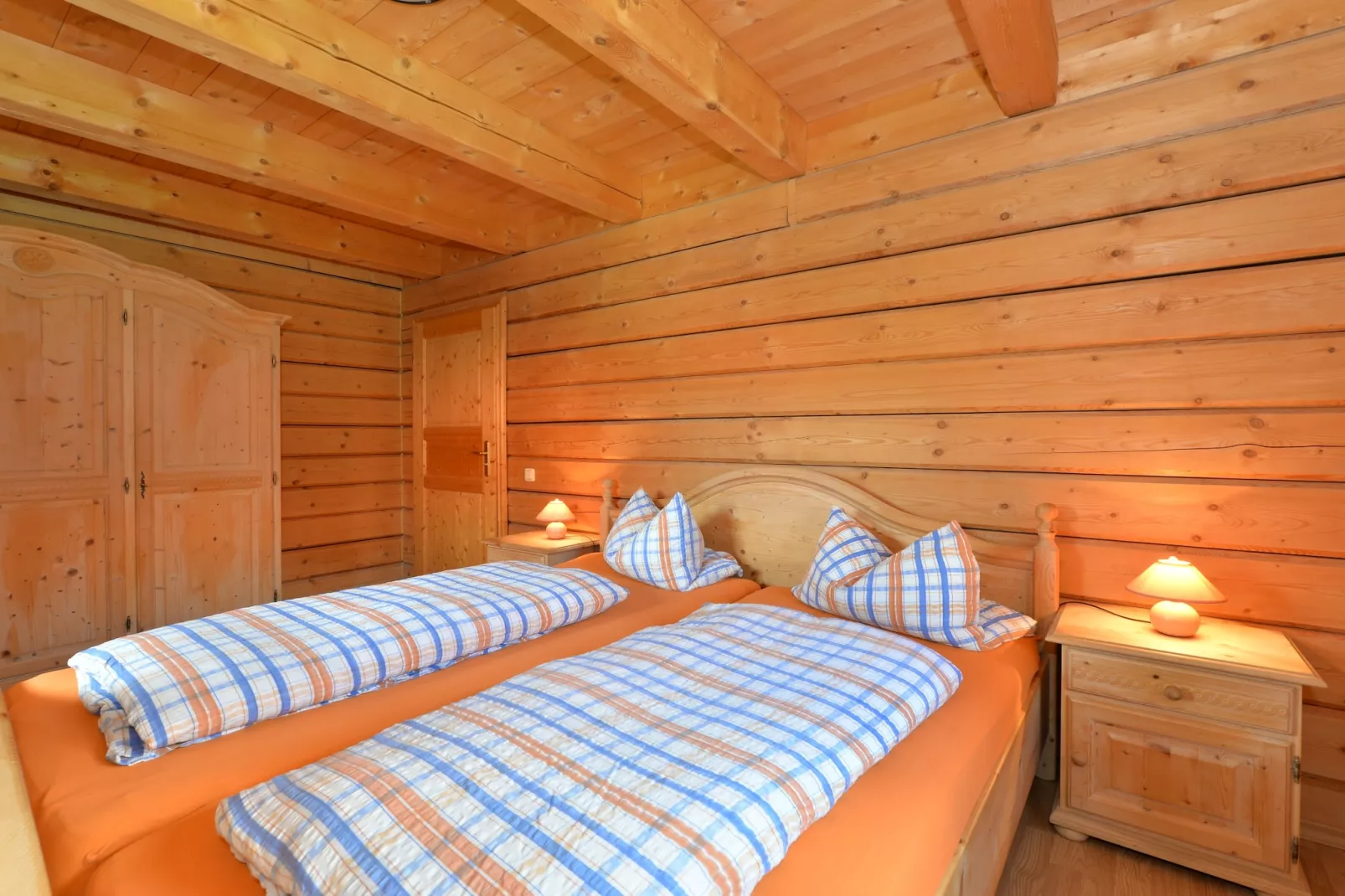 Schönes Holzhaus Arberblick-Schlafzimmer
