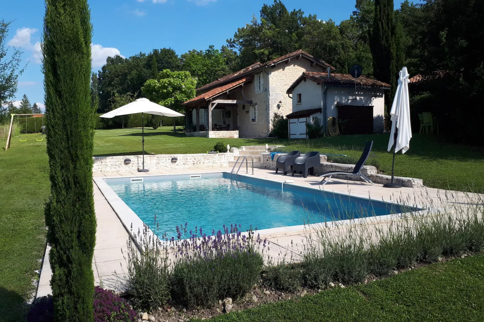 Maison de vacances Verteillac-Pool