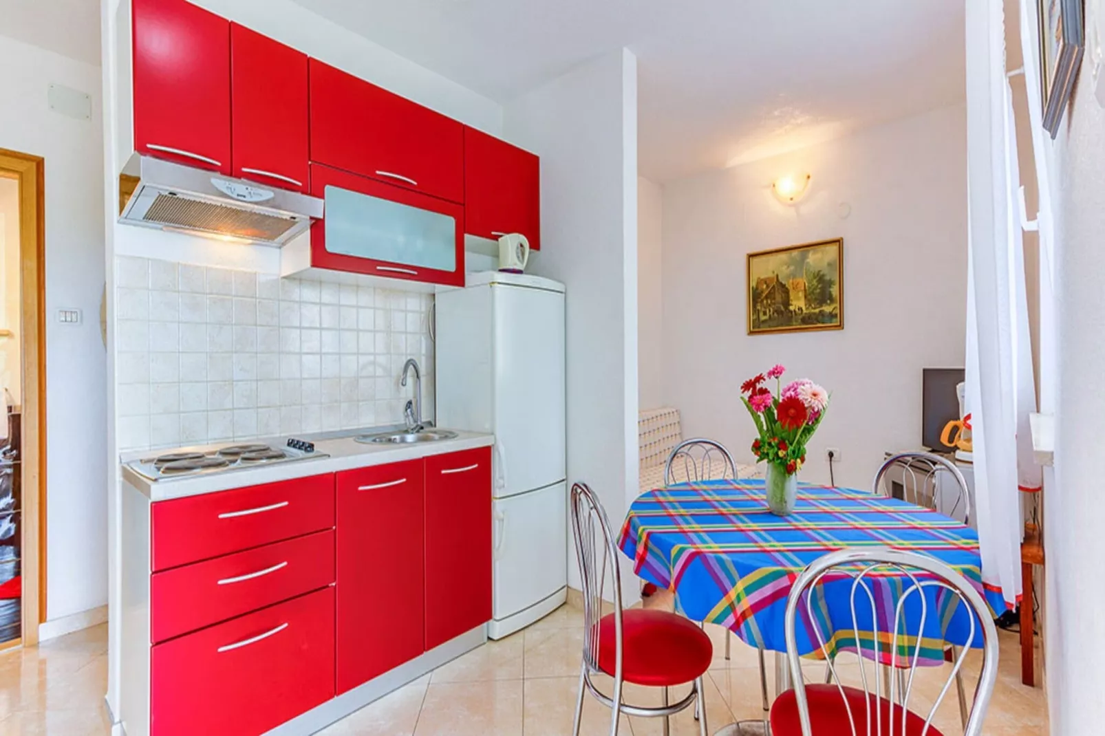 Apartments Ivo - Comfort One bedroom apartment with terrace and sea view (A3)-Intérieur