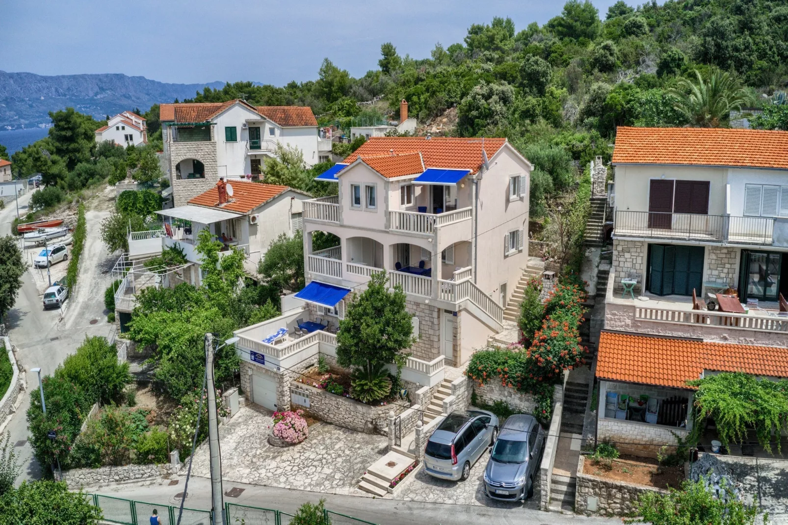 Apartments Ivo - Comfort One bedroom apartment with terrace and sea view (A3)-Extérieur