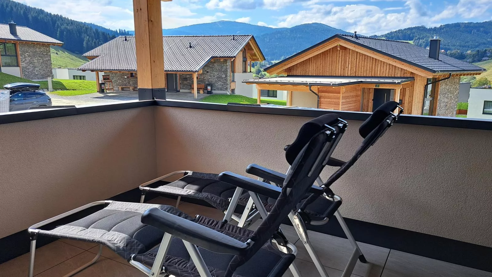 Grebenzen Lodge Edelweiss-Terrace balcony