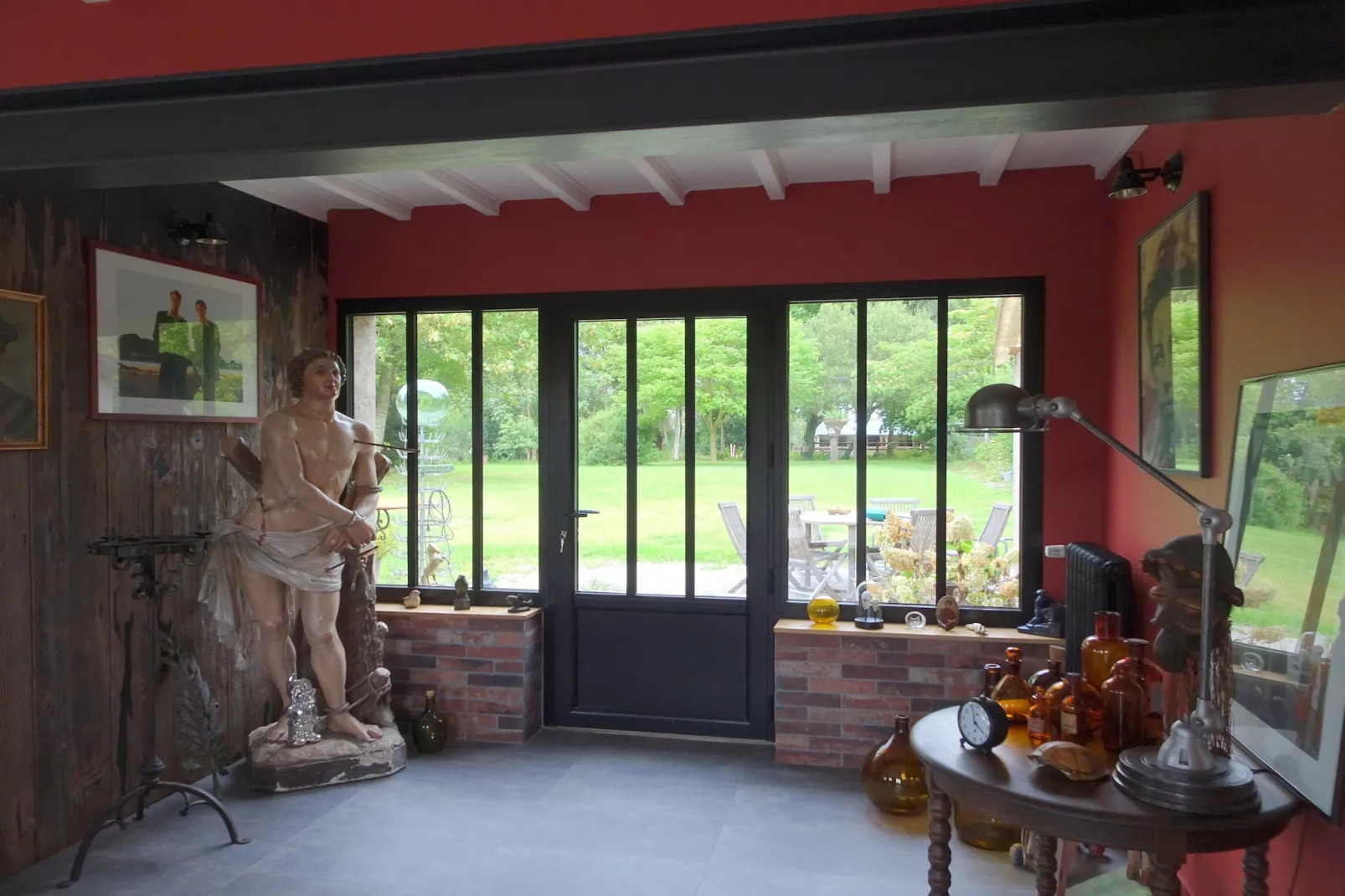Holiday home in Canville la Rocque-Dining room