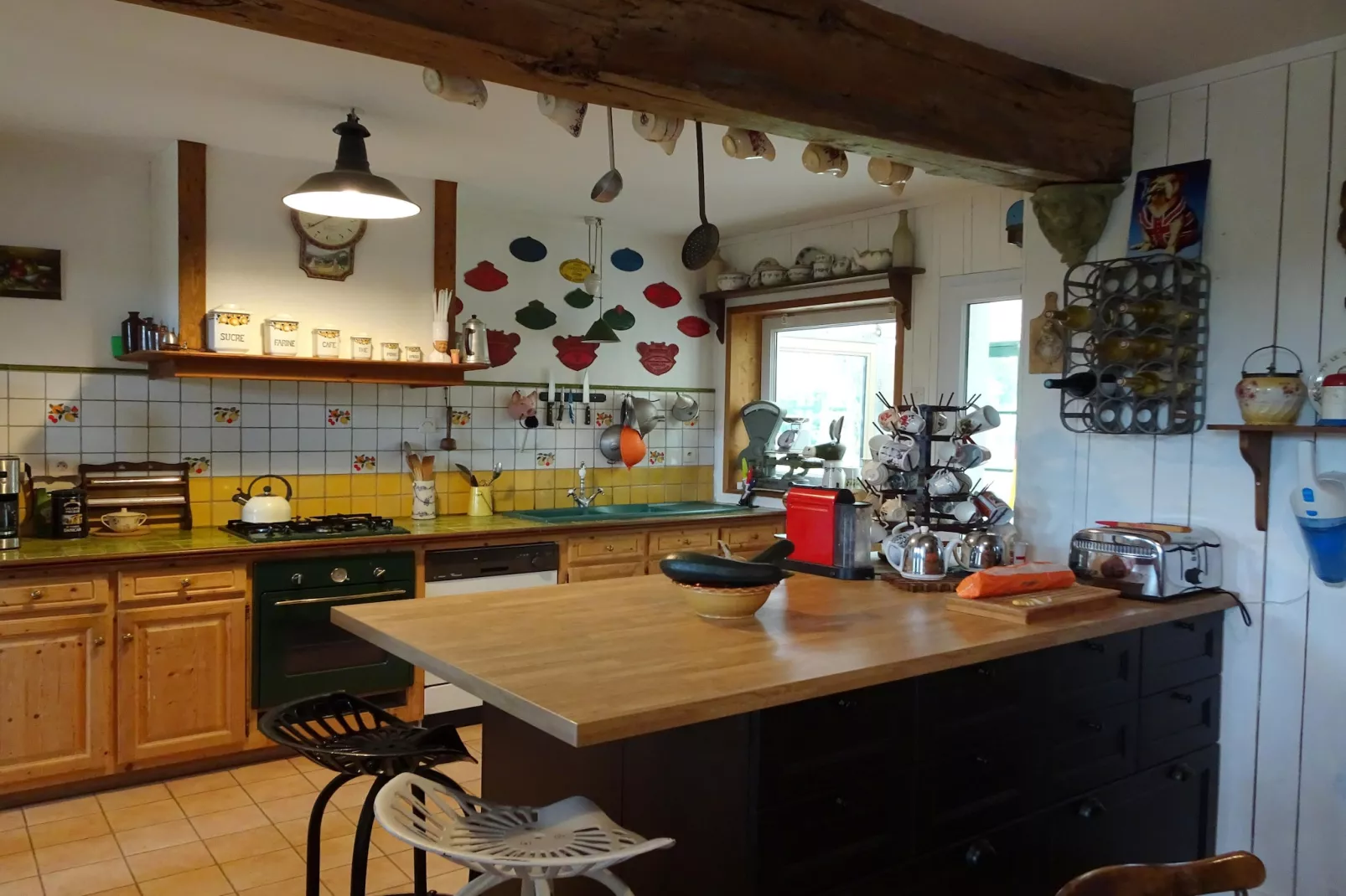 Holiday home in Canville la Rocque-Kitchen