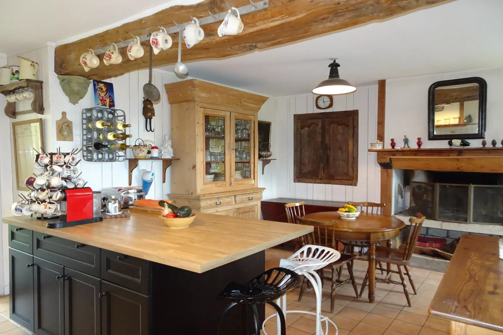 Holiday home in Canville la Rocque-Kitchen