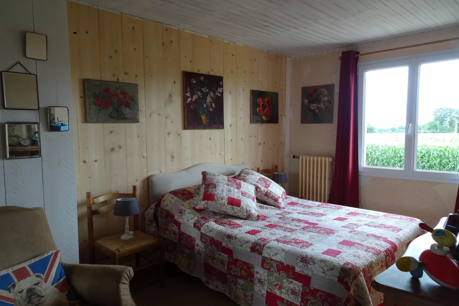 Holiday home in Canville la Rocque-Bedroom