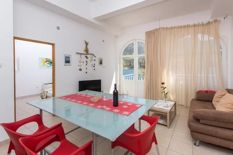 Apartments Bezek - Two bedroom Apartment with Sea View-Esszimmer
