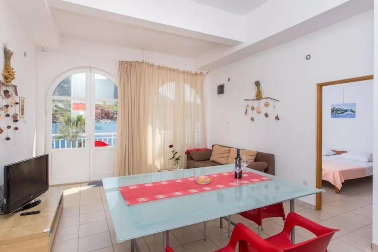 Apartments Bezek - Two bedroom Apartment with Sea View-Esszimmer