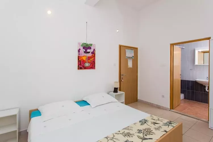 Apartments Bezek - Two bedroom Apartment with Sea View-Schlafzimmer