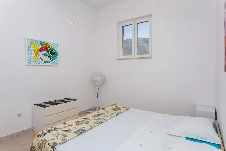 Apartments Bezek - Two bedroom Apartment with Sea View-Schlafzimmer