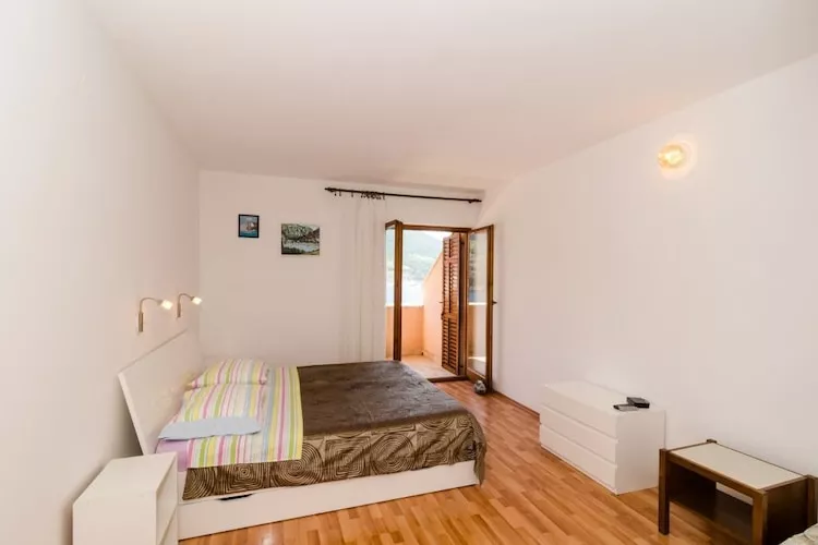 Apartments Bezek - Studio Apartment with Sea View-Bedroom