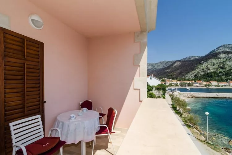 Apartments Bezek - Studio Apartment with Sea View-Terrace balcony