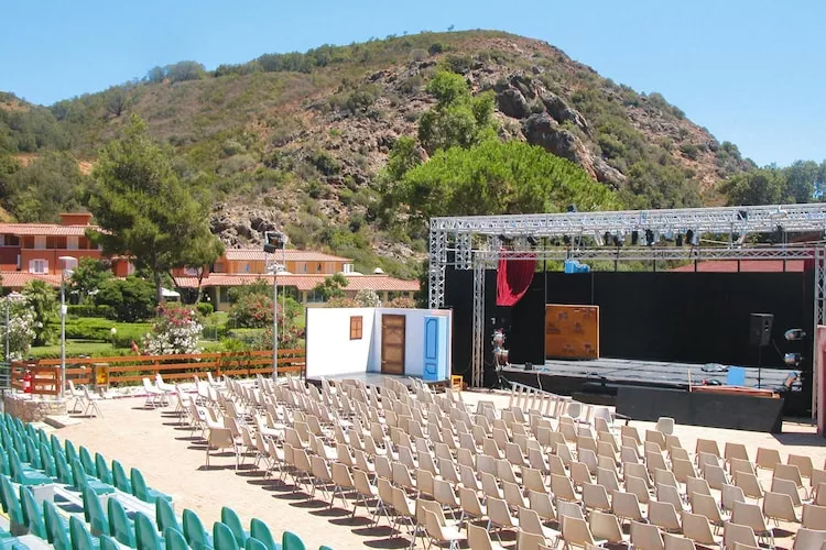 TH Holiday resort Ortano Mare Village & Residence Rio Marina-Bilo 5 Le Ville-1 piano balcone-View summer
