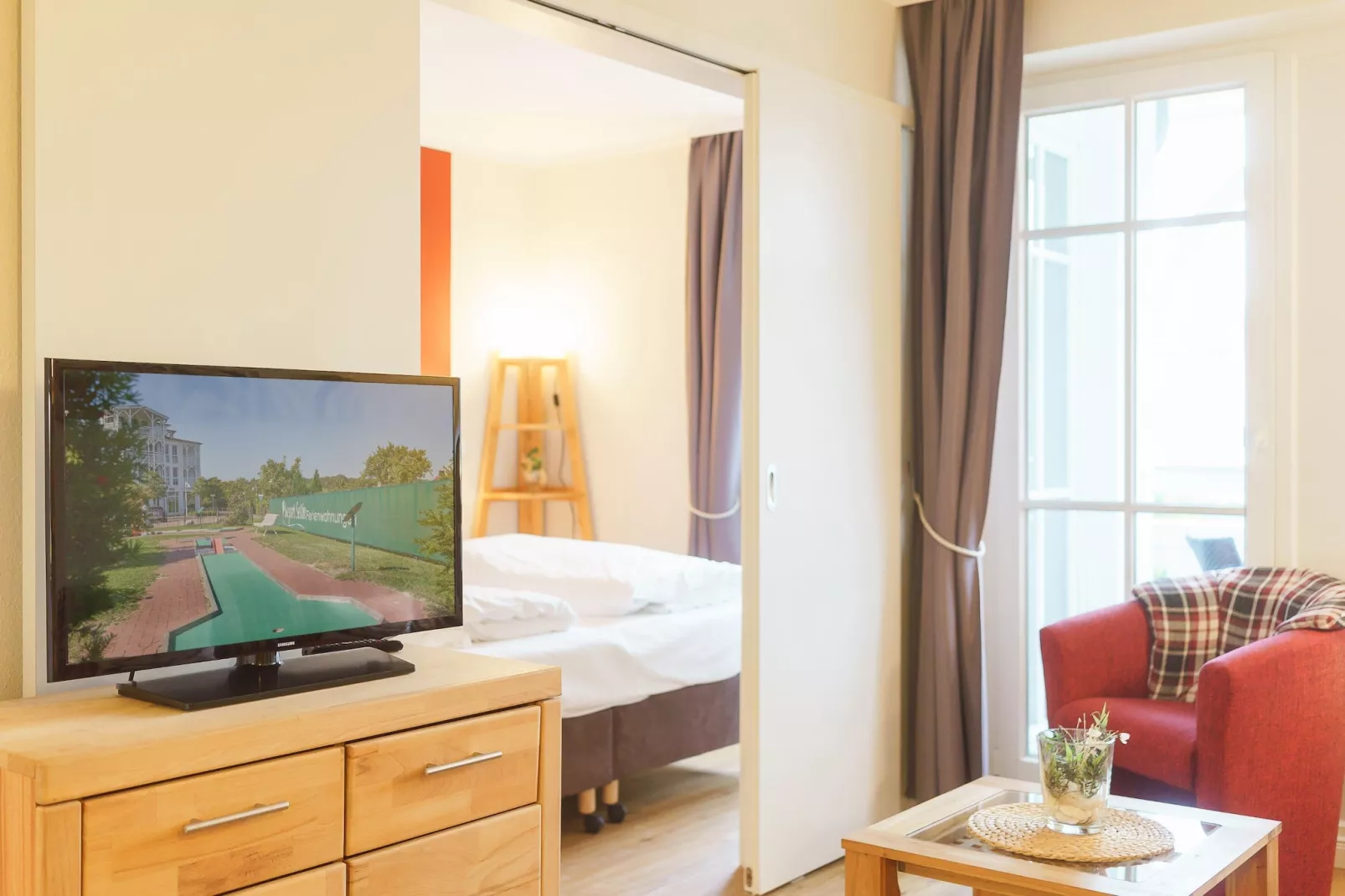 Seepark Sellin 2 Personen-Living room