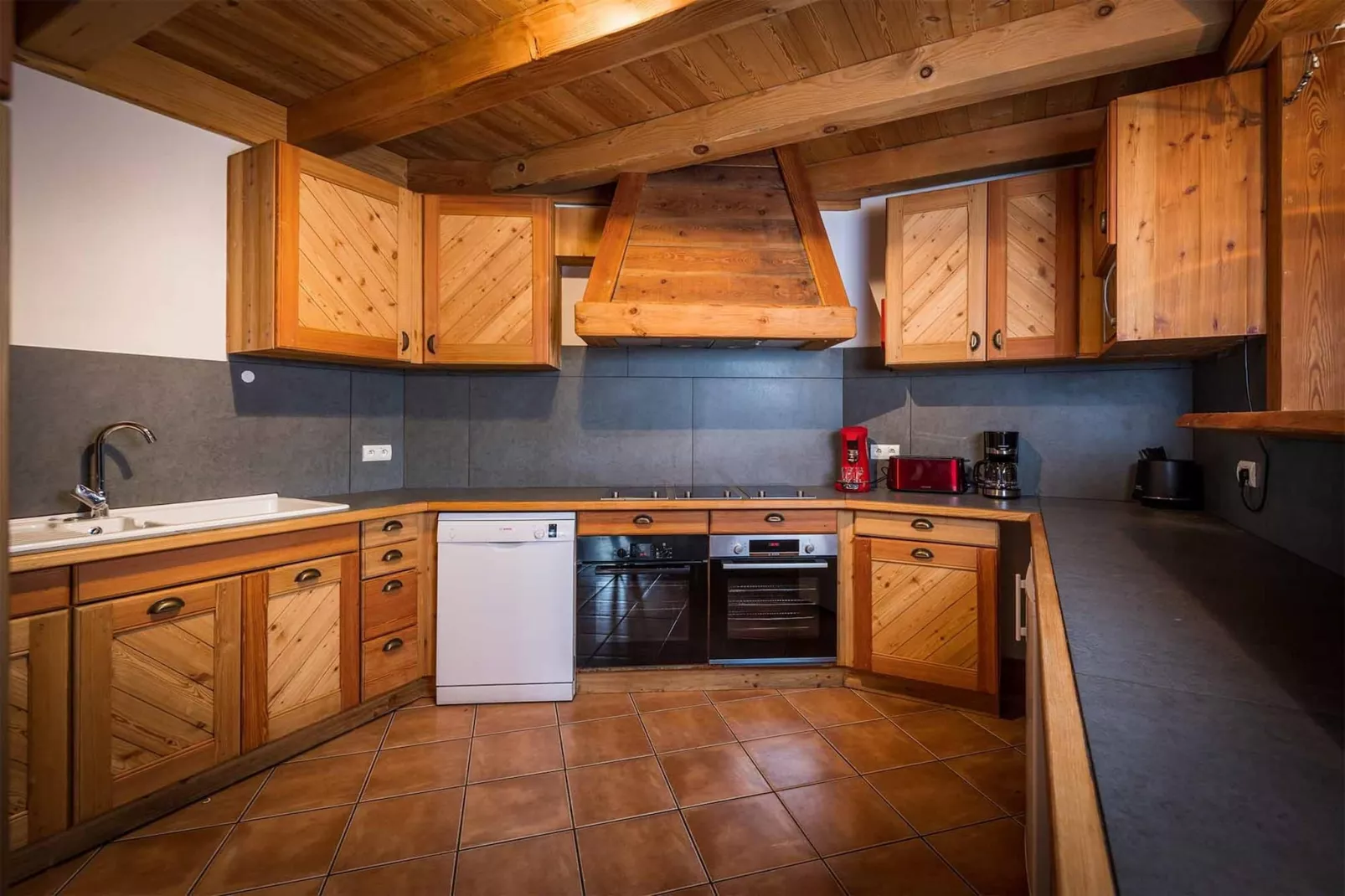 Chalet Lièvre Blanc-Kitchen