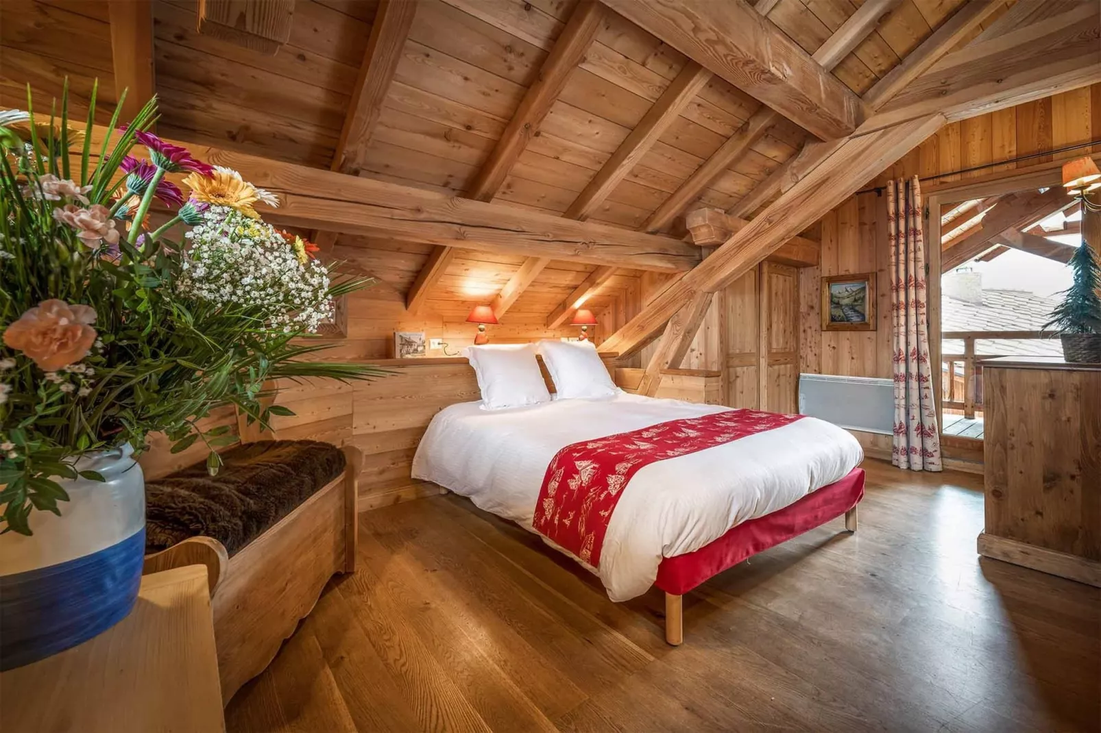 Chalet Lièvre Blanc-Bedroom