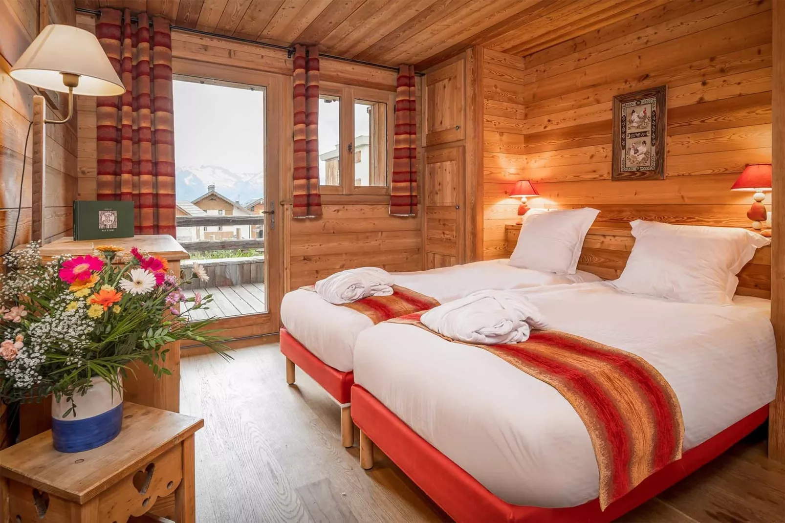 Chalet Lièvre Blanc-Bedroom
