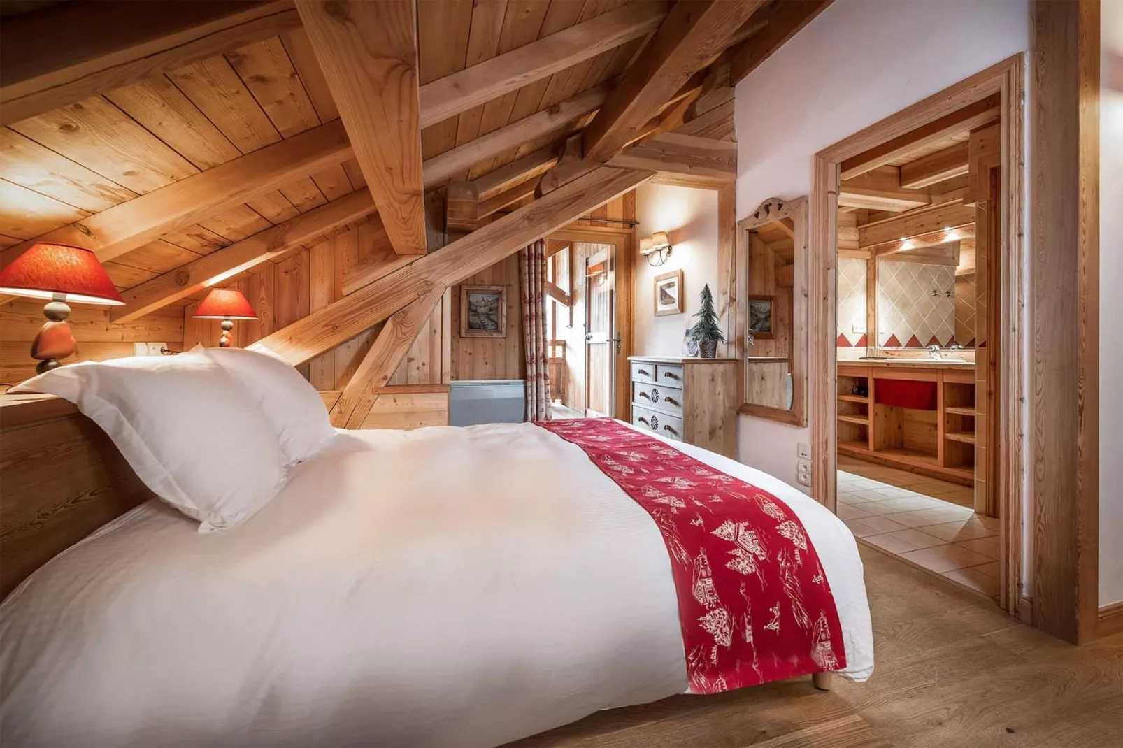 Chalet Lièvre Blanc-Bedroom