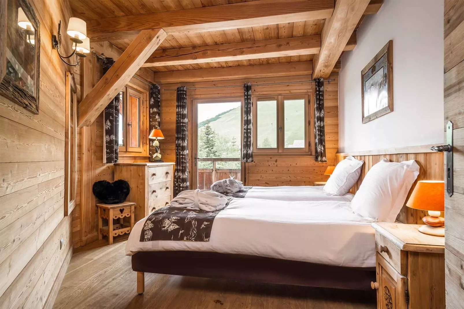 Chalet Lièvre Blanc-Bedroom