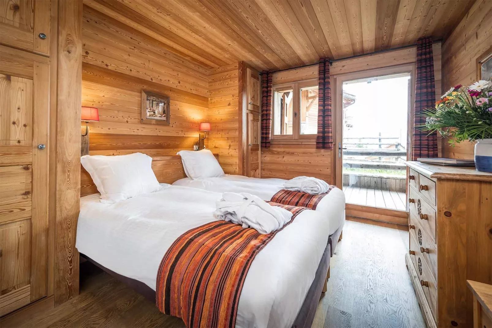 Chalet Lièvre Blanc-Bedroom